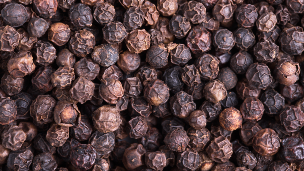 Bioprine (piperine) looks like peppercorns but it has the ability to increase the level of absorbtion